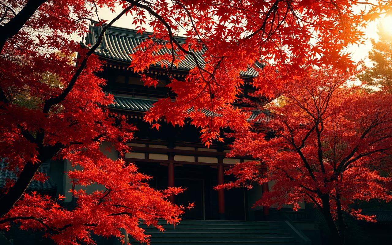 Outono em Kyoto